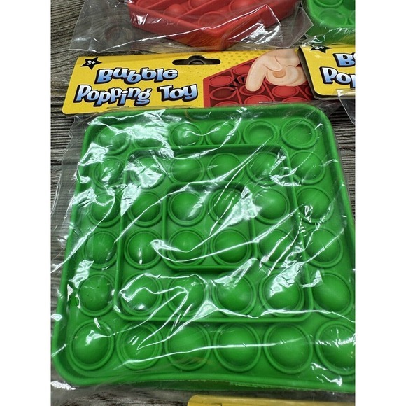 Push Popit Lot New Silicone Sensory Fidget Toy Bubble Poppers Stress Relief‎ 3+ - Picture 3 of 13